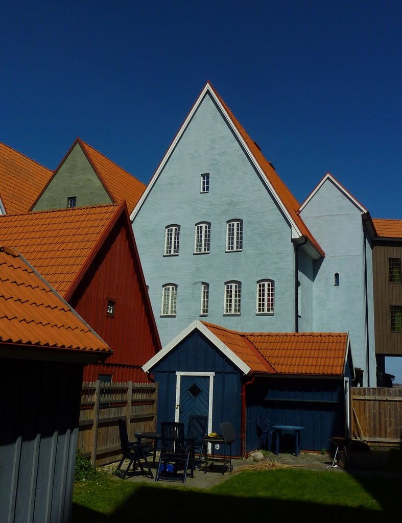 Jakriborg, the blue house by thor☼odin™