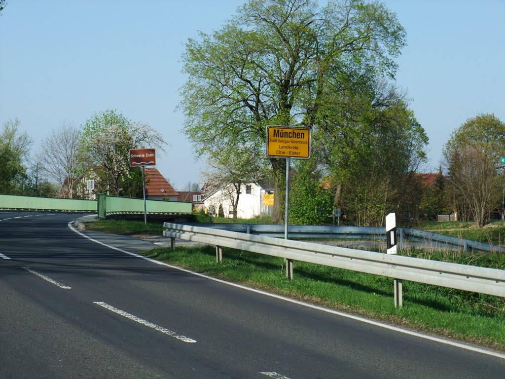 München / Elster - Ortseingang & Elsterbrücke by Matthias H.