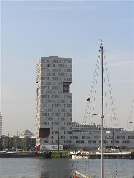 Amsterdam, view from KNSM island by Tomáš Petermann