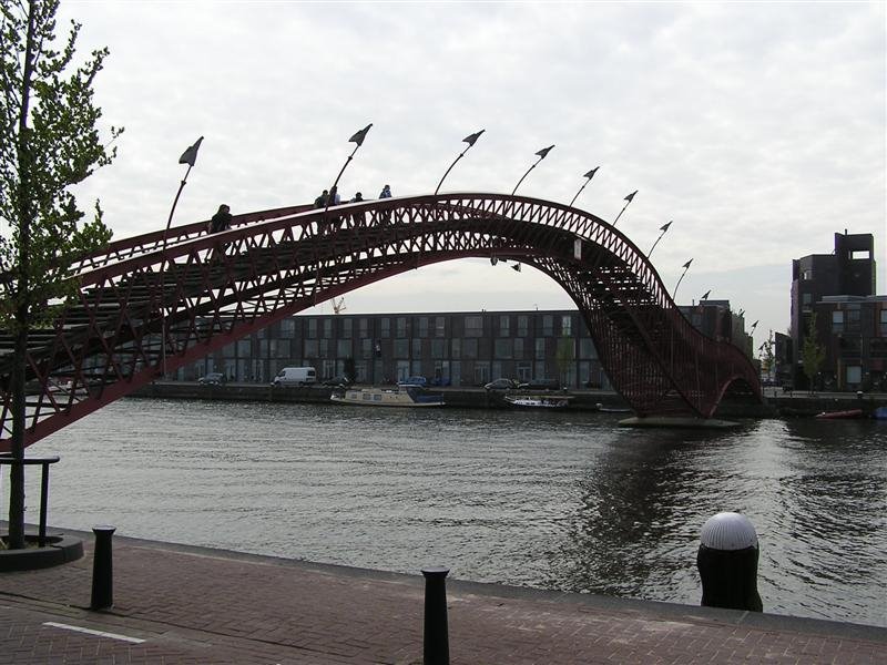 Amsterdam, Sporenburg-Borneo Bridge by Tomáš Petermann