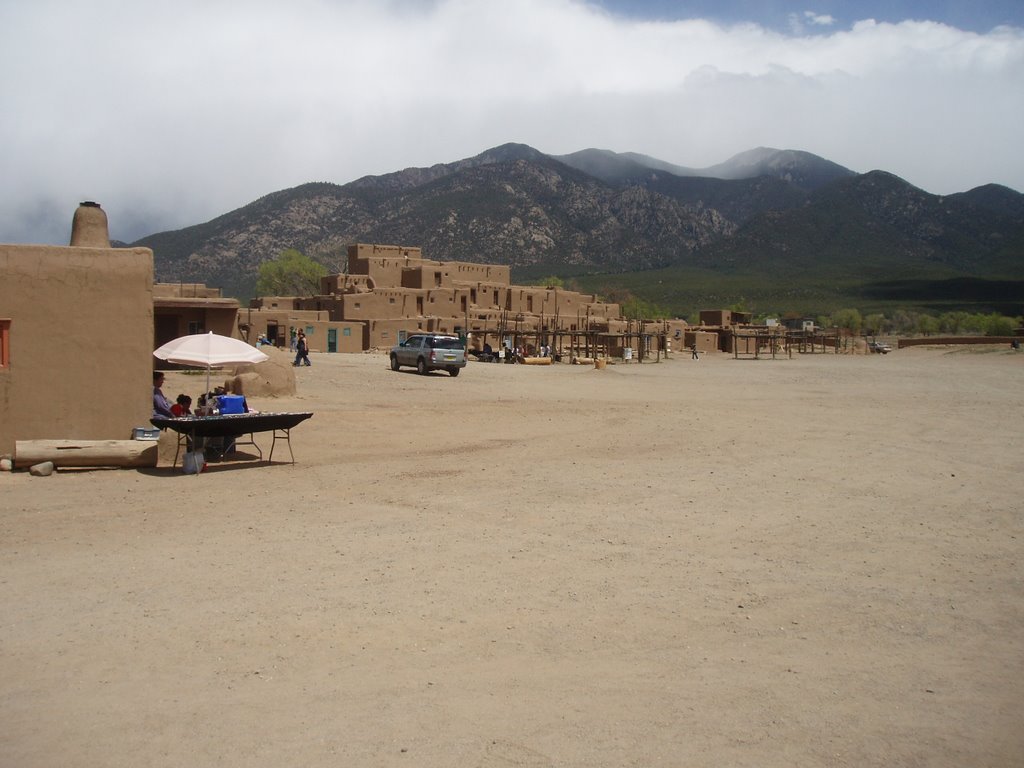 Taos Pueblo by Vasily  Vlasov