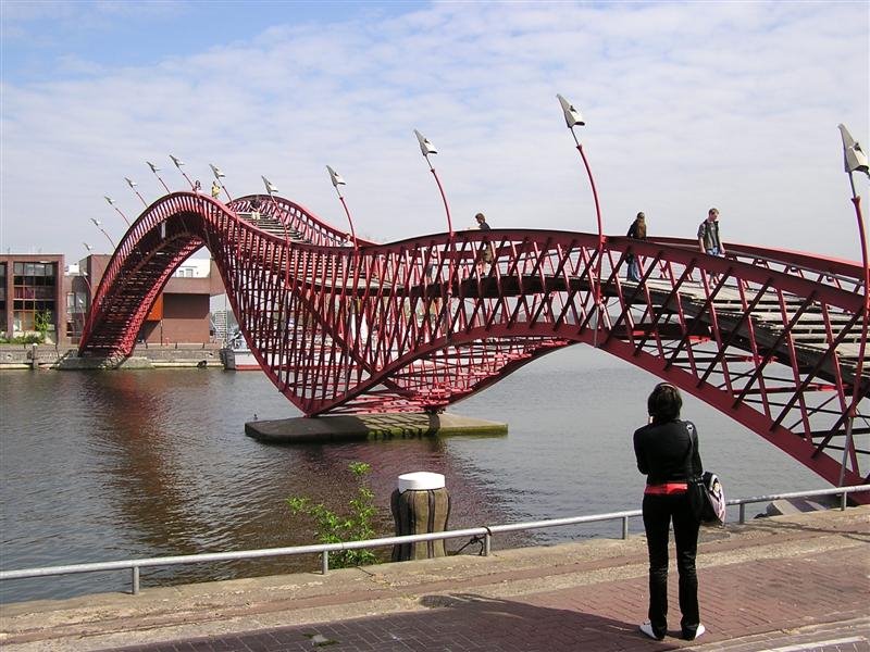 Amsterdam, Sporenburg-Borneo Bridge by Tomáš Petermann