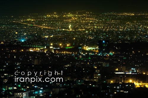 Tehran at night, Iran by ramin dehdashti - Ir…