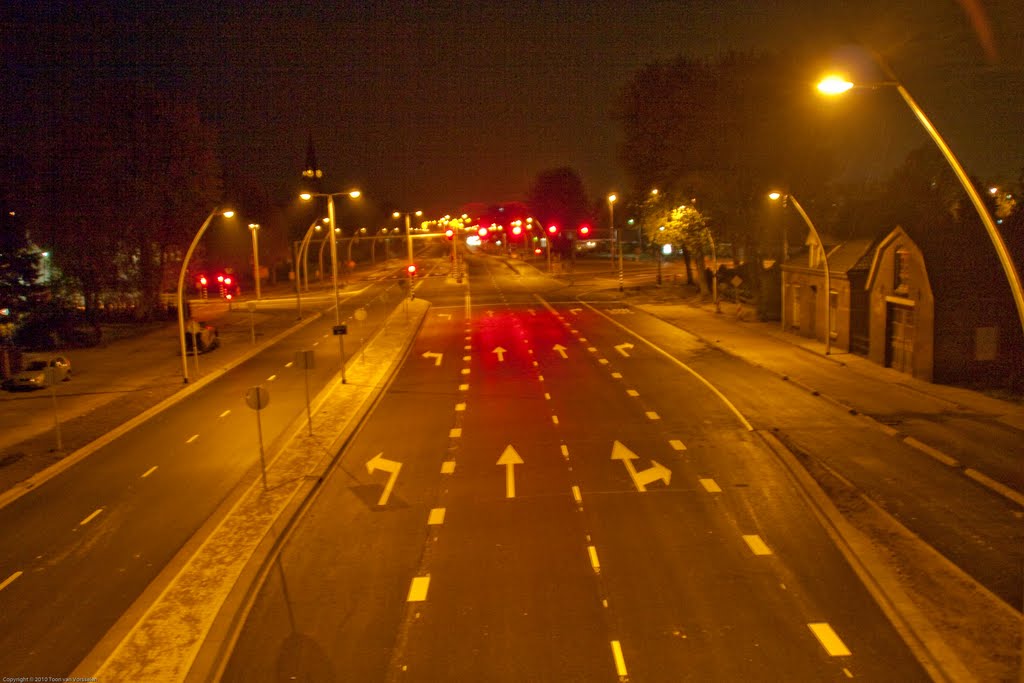 Prins Maurits Singel bij nacht by ToonvV