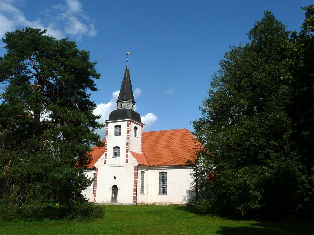 Jelgavkrasti Church, Estonia by voschix