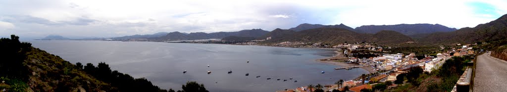 Panorámica-La Azohia-Cartagena (Murcia) by J.A. Ruiz Peñalver