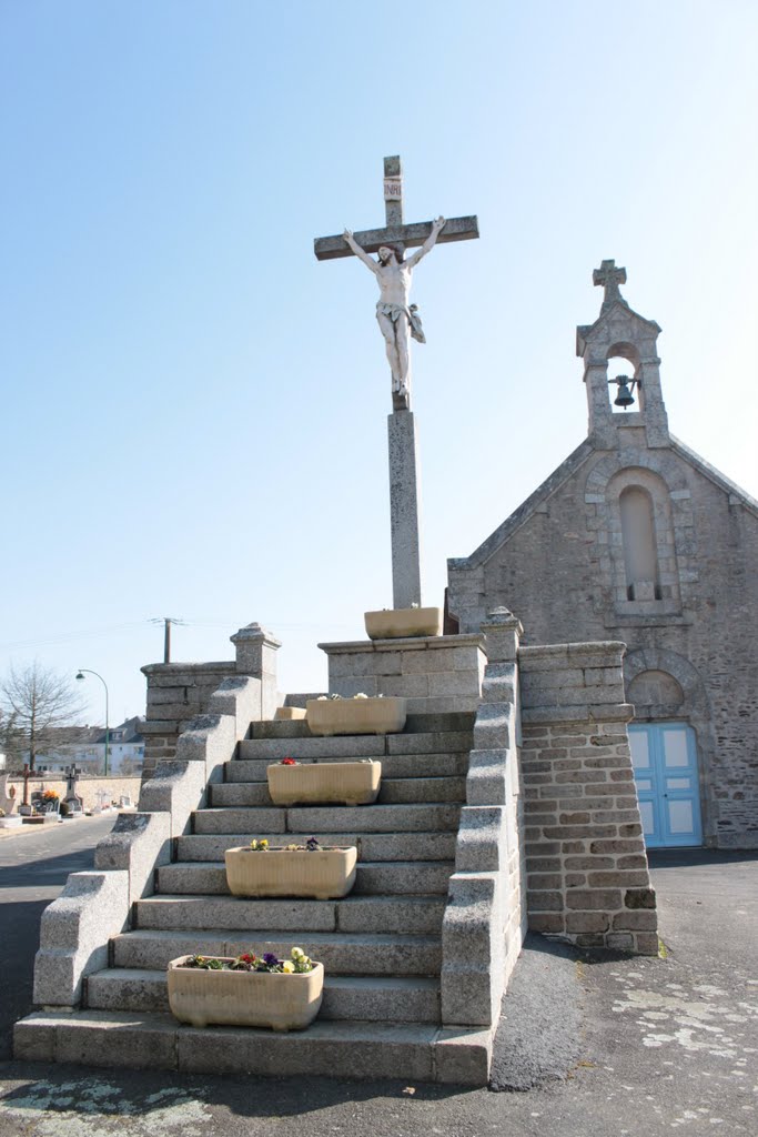 Grande Croix Du Cimetière (56, Saint Jacut Les Pins) by Llann Créü