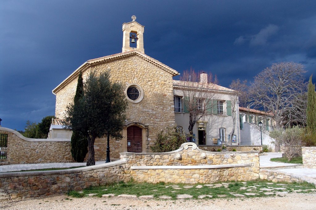 Eglise de St Marc Jaumegarde by Emmanuel Farges