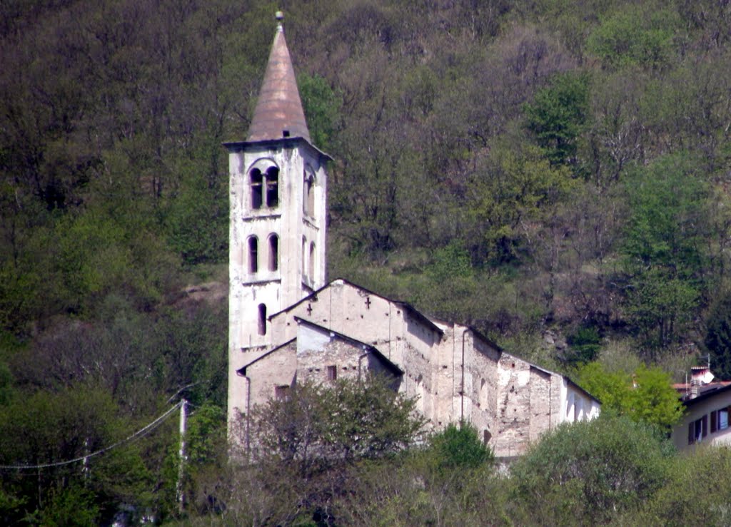 Chiesa di Montemezzo, view from the lake by mr.amati