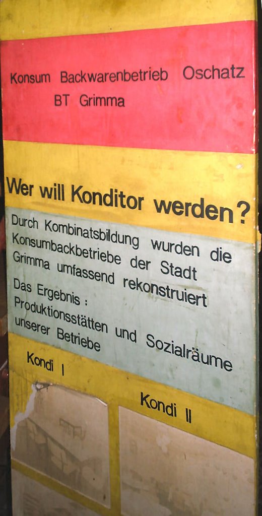 "Möchte denn niemand Konditor werden?" (DDR-Arbeitsplatzofferte) by acf.acf