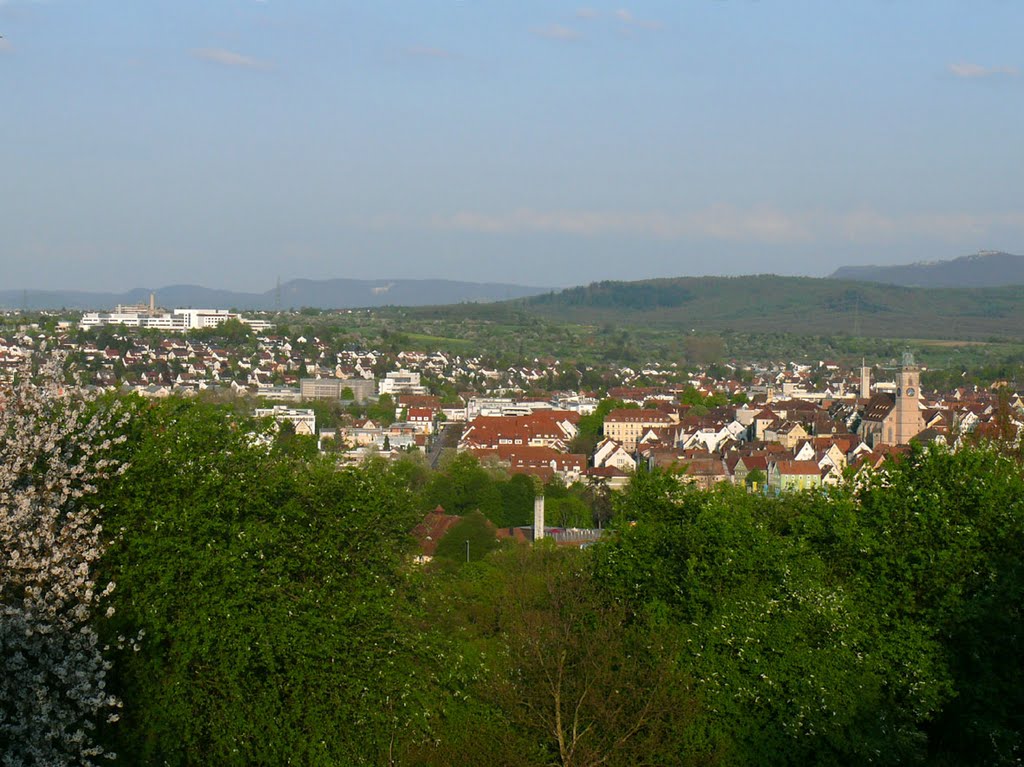 Blick auf Nürtingen by Roland Appl