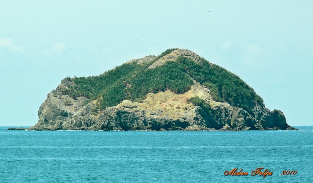 Isla Olocuita desde Playa Espadilla-----------------Parque Nacional Manuel Antonio, Puntarenas, Costa Rica-----------------------------------------------------------------------------------------------My email: artehuetar@gmail.com by Melsen Felipe