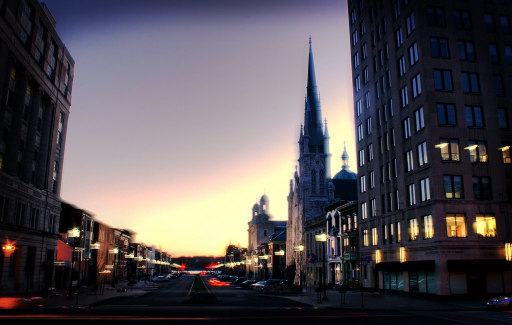 State Street at Night by hamster58