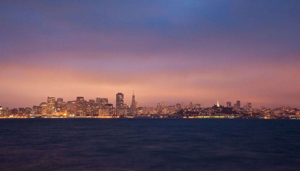 More Twilight over San Francisco by MikeWiacek