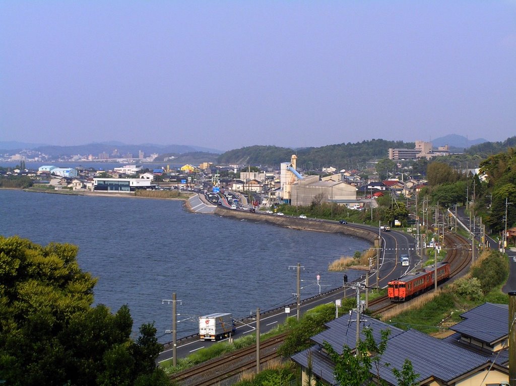 Train view : 玉造温泉～来待 by nimo5