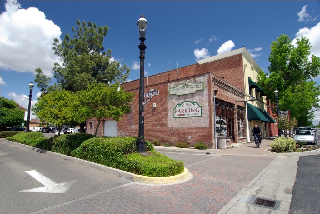 Old Town Alley, On 5th Near Polasky, Clovis CA, 4/2010 by David Husted