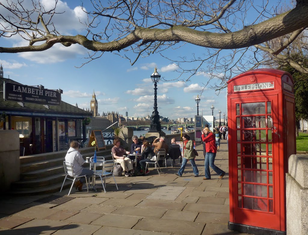 LAMBETH PIER by Alan McFaden