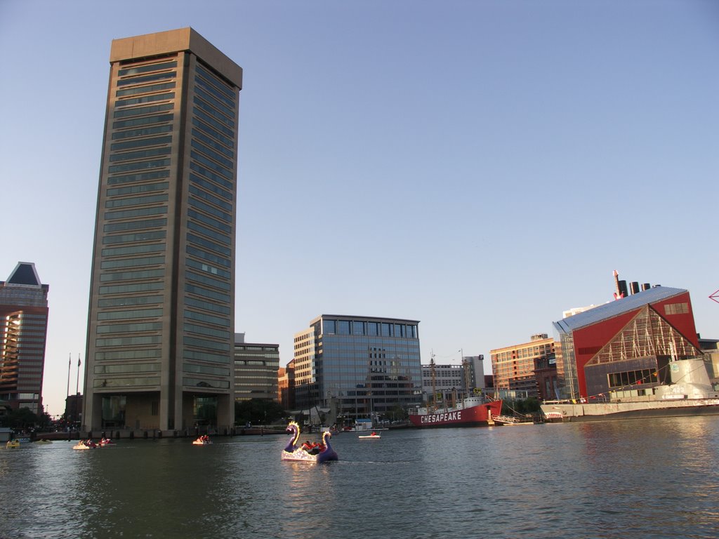 Baltimore Harbor by Skat Eye