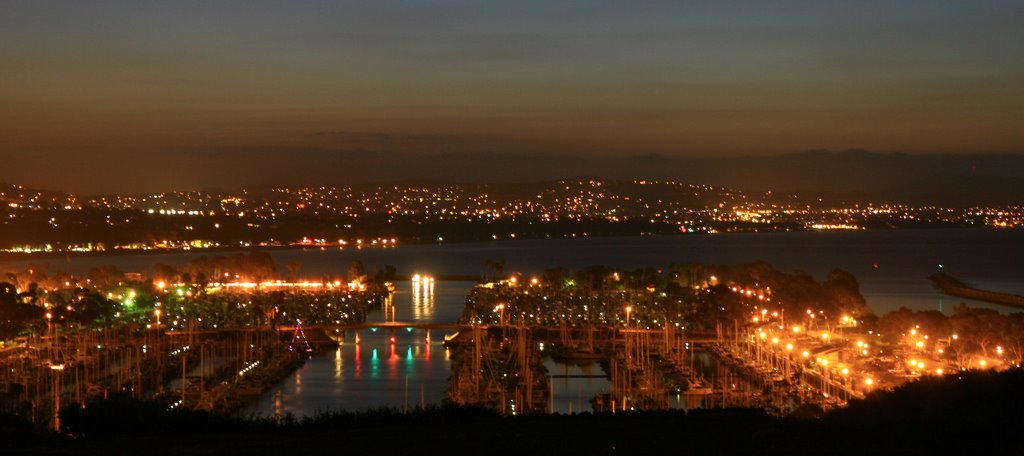 Dana Point Harbor 5 a.m. ...11.26.06 by Richard Campbell