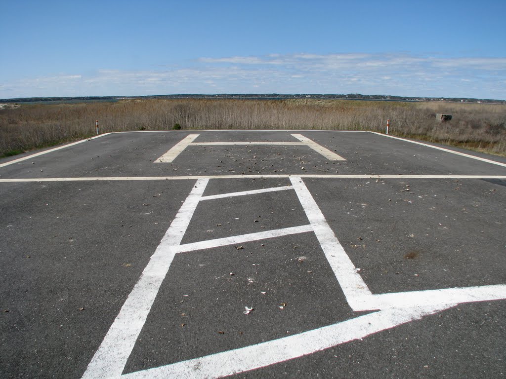 Southampton Beach Helipad by Jake Bliskin