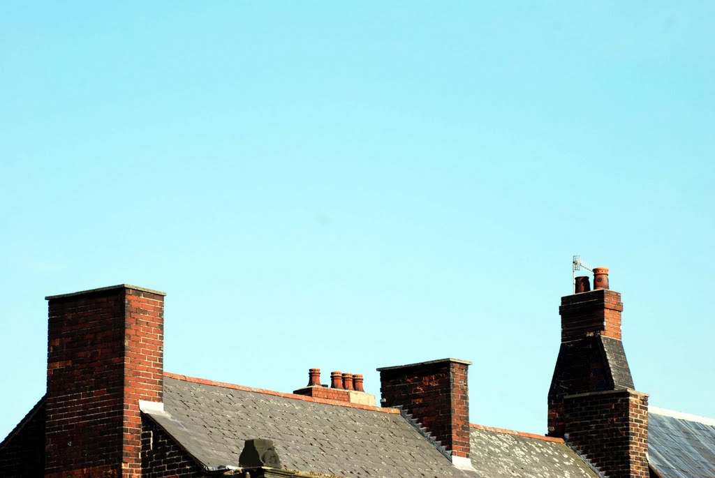 St John's Square Roofs. by Neil Coppick