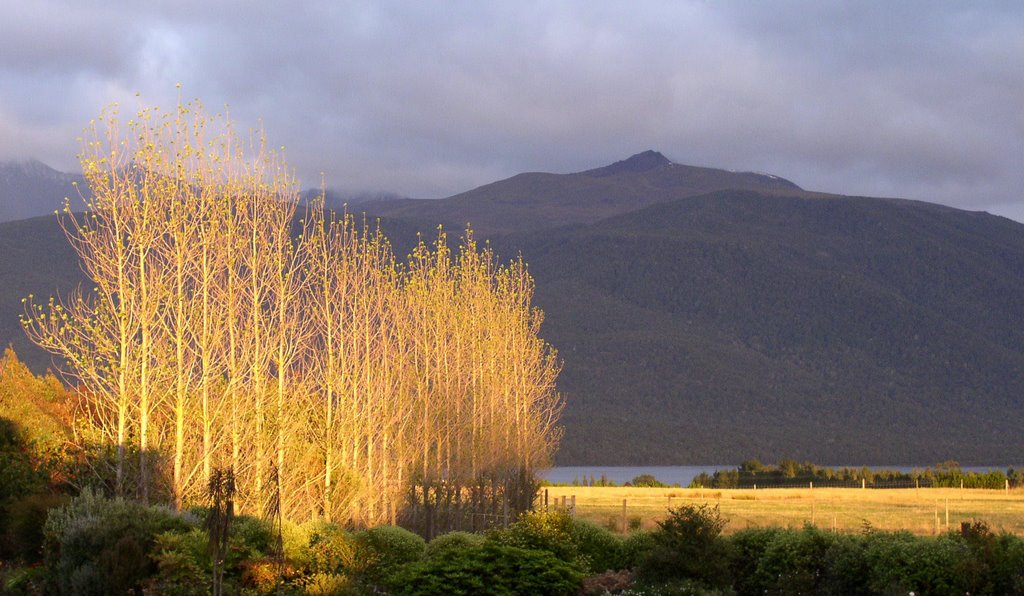 Te Anau at sunrise by simonbirkett