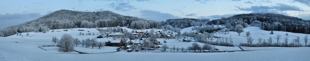 Oberschlatt im Winter by Felix Keller