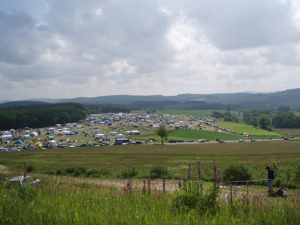 Rock am Ring 2007 Platz B5 by EifelBrauer