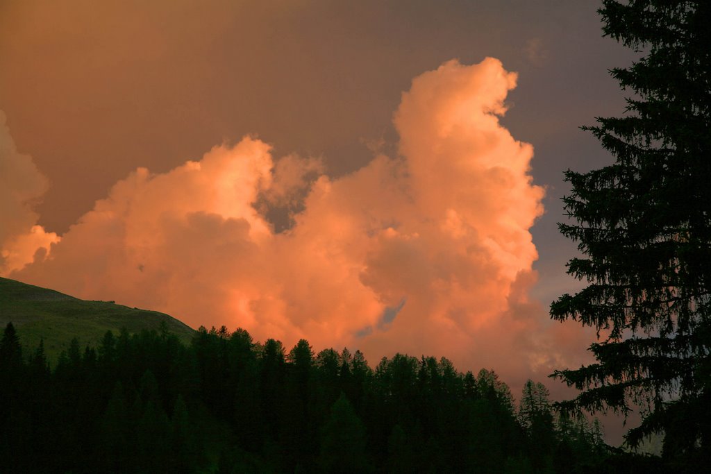 Abendhimmel bei Arosa by bulach