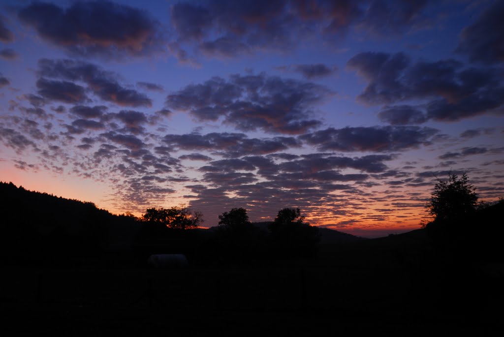 Abendstimmung in Oberschlatt by Felix Keller