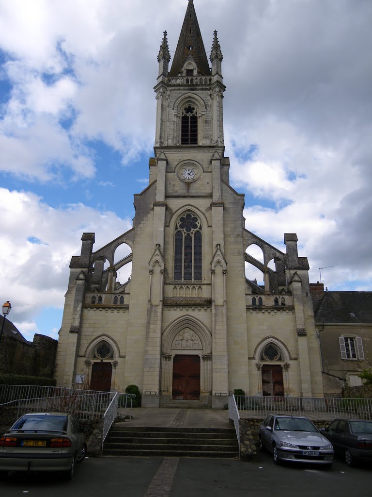 Eglise de vern d'anjou by chisloup