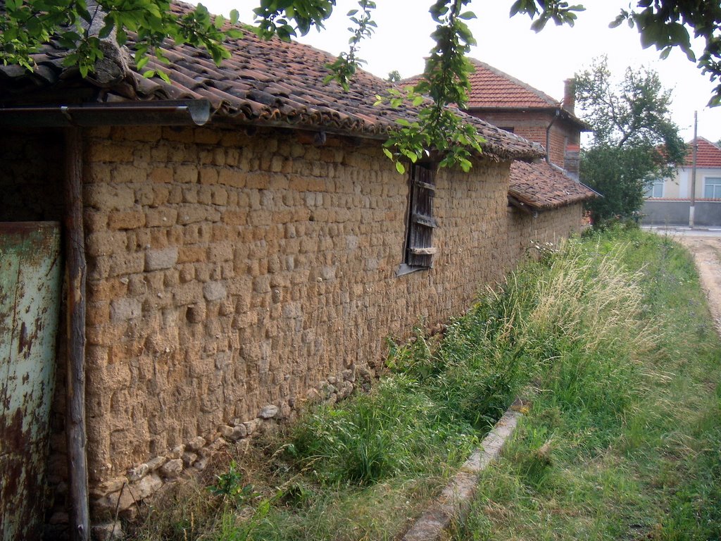 Rural view, packed earth wall by ampthillmark