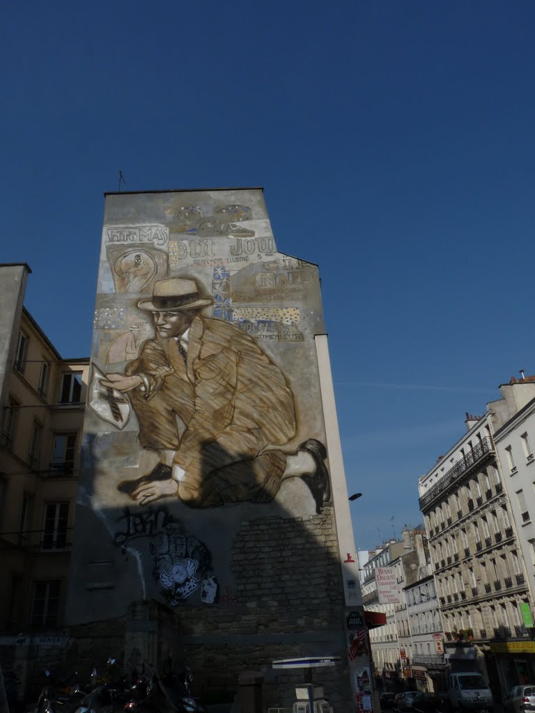 Rue de belleville paris 20eme by indiens