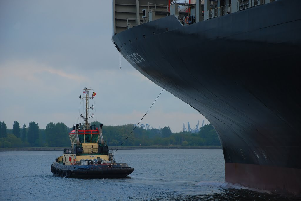 Antwerp, Tug 21 at work on 2 May 2010 by larry_antwerp