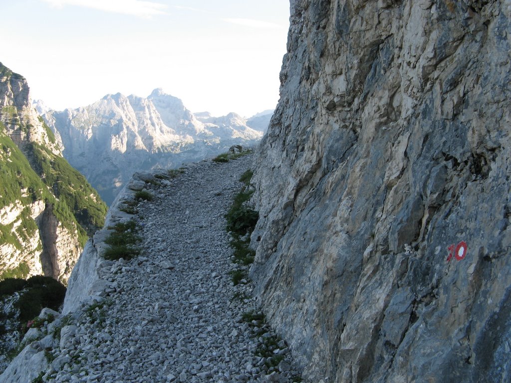 Chemin dans Triglav by gcalais