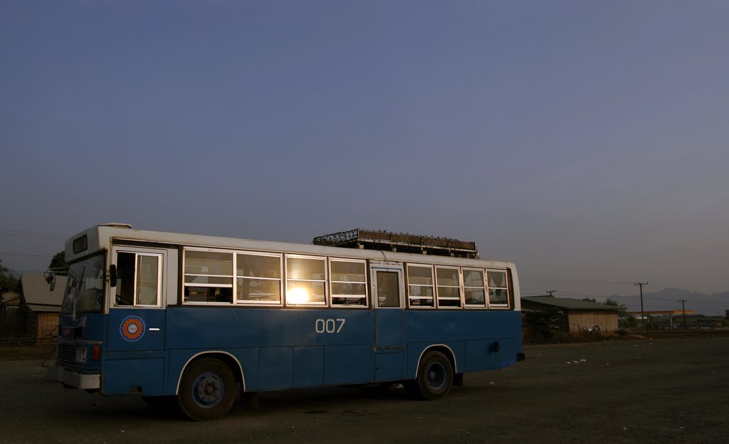 Public bus, Vang Vieng, Laos by Placebo