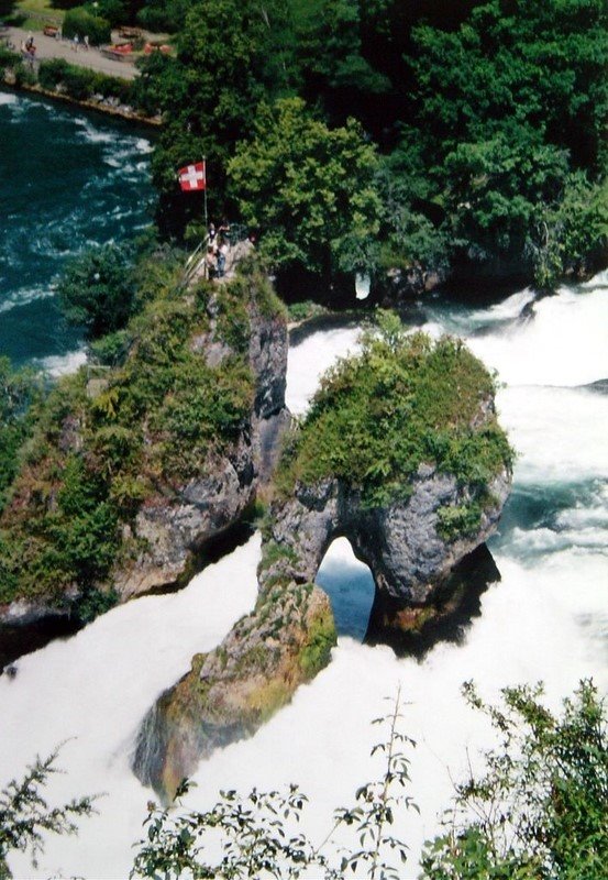 SUIZA Cataratas del Rin, Schaffhausen by Talavan