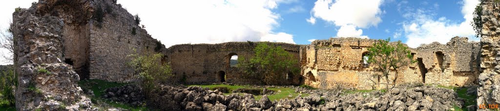 Panoramica del castillo de Arbeteta by EC-TOR