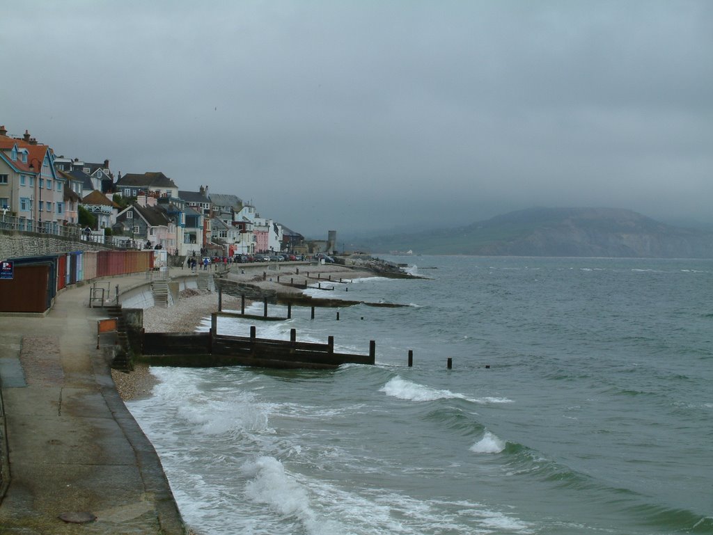 Lyme on stormy day by Gareth Evans