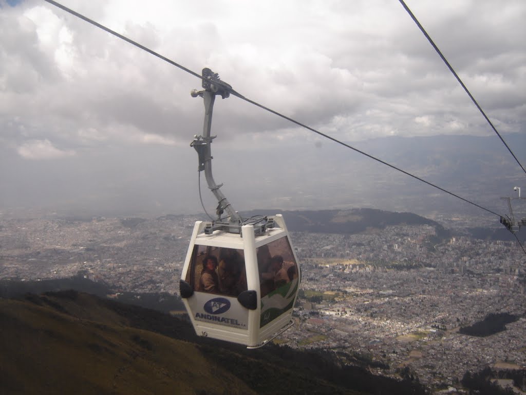 Quito, desde teleferico by leomaelo