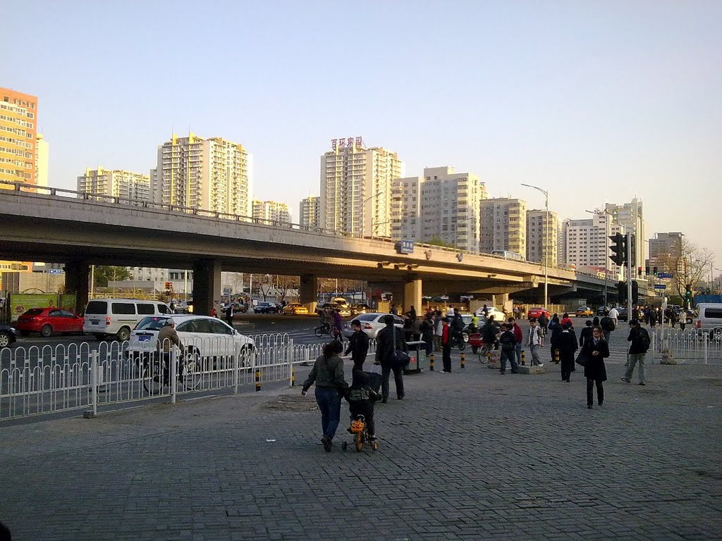 双井桥 SHUANGJIN overpass (Apr.2010) by eggmilk