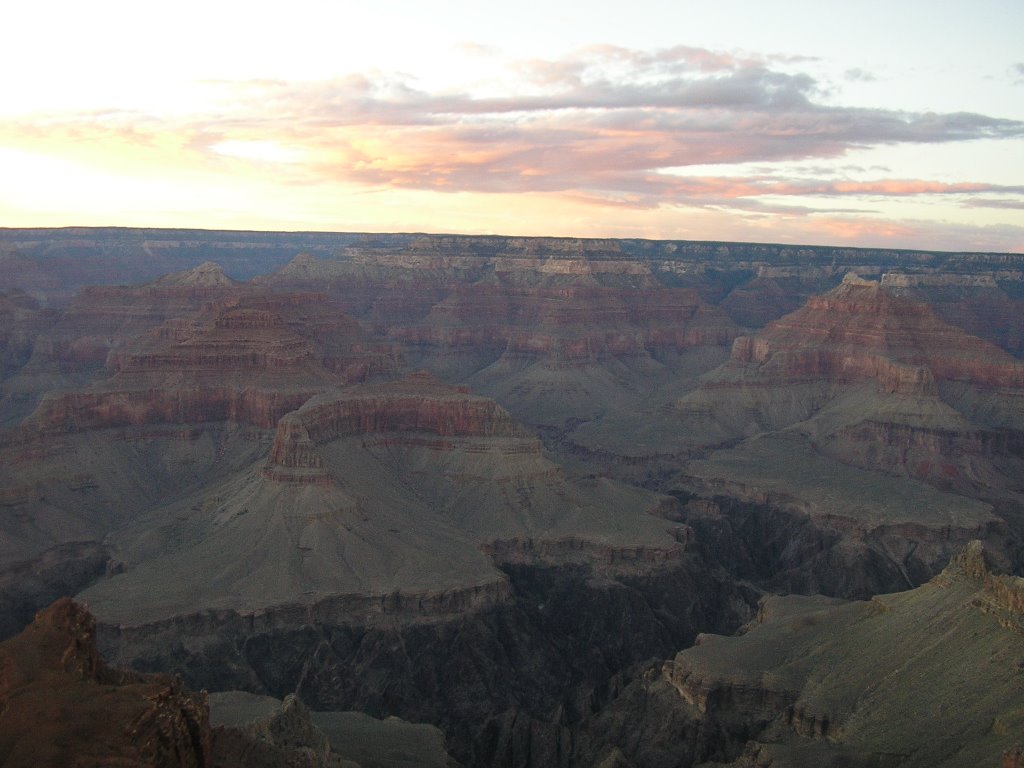 Sunset on the Grand Canyon by Moshe Shaharur