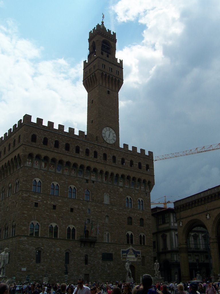 Vista palazzo Vecchio by claudia dimiccoli