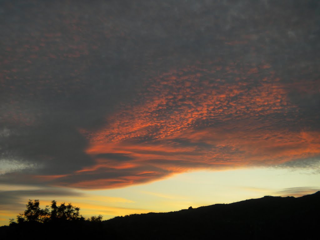 Il cielo a Furci Siculo- The sky in Furci Siculo by Piero Calafiore