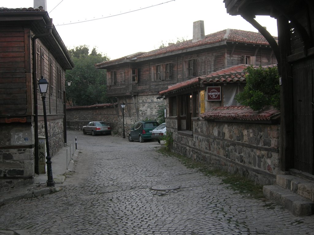 Traditional houses in the center of Sozopol by jackhack