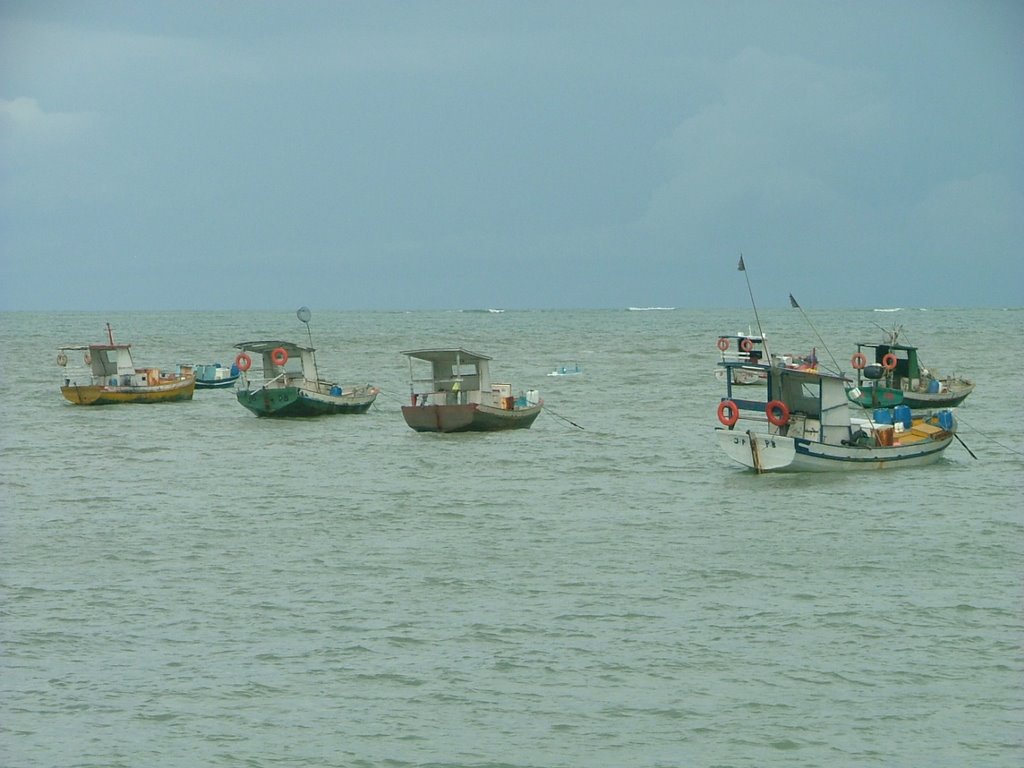 Barcos ao mar - João Pessoa - PB - by LAMV by Luiz Alberto Maron V…