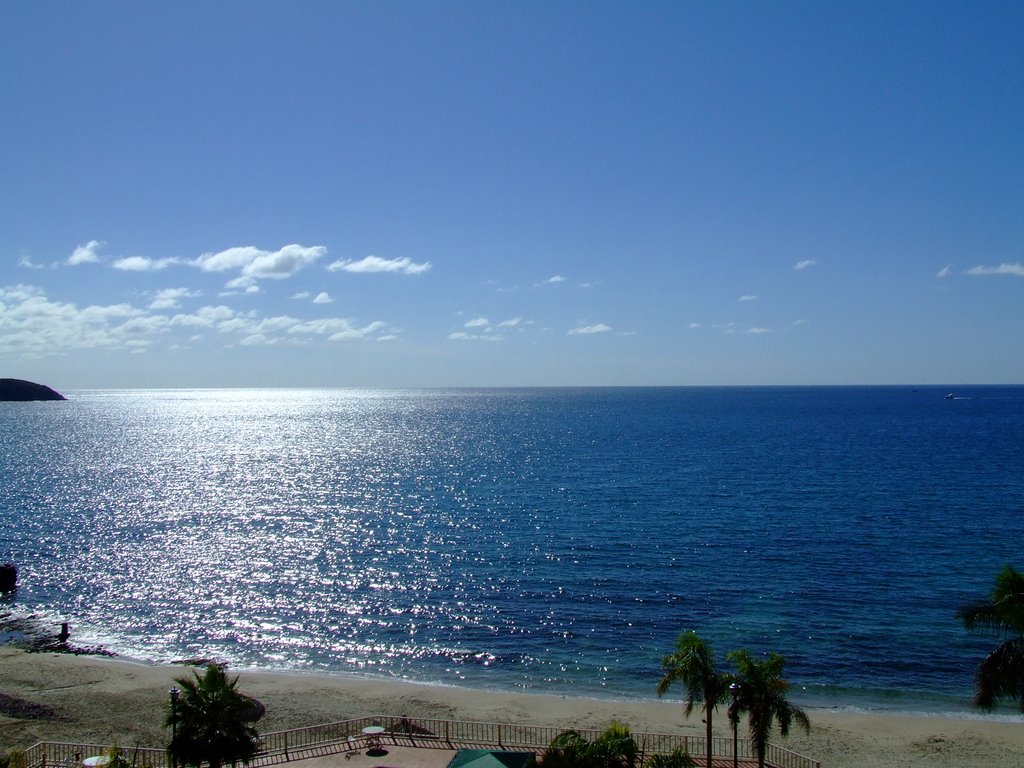 San Carlos, Sonora, Mexico. Looking Southwest from San Carlos Plaza Hotel. by Brian Carney