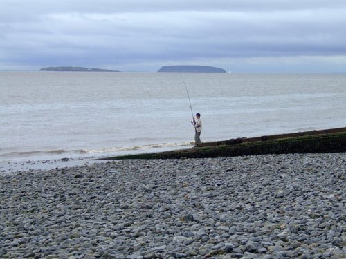 Flat Holm and Steep Holm by Ray Ok