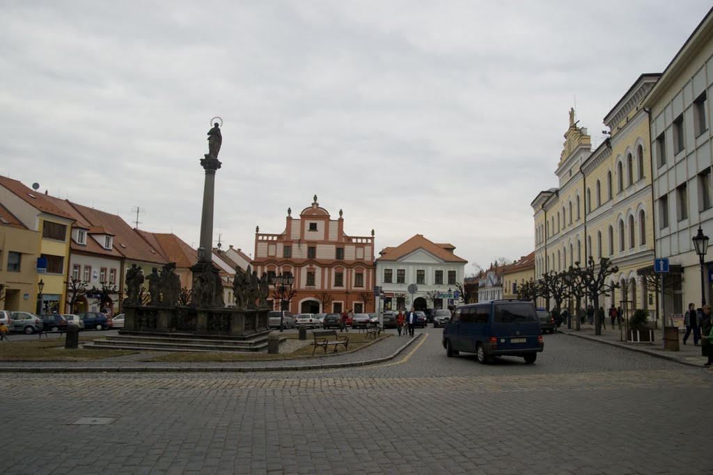 Písek - Alšovo náměstí - View NNE by txllxt