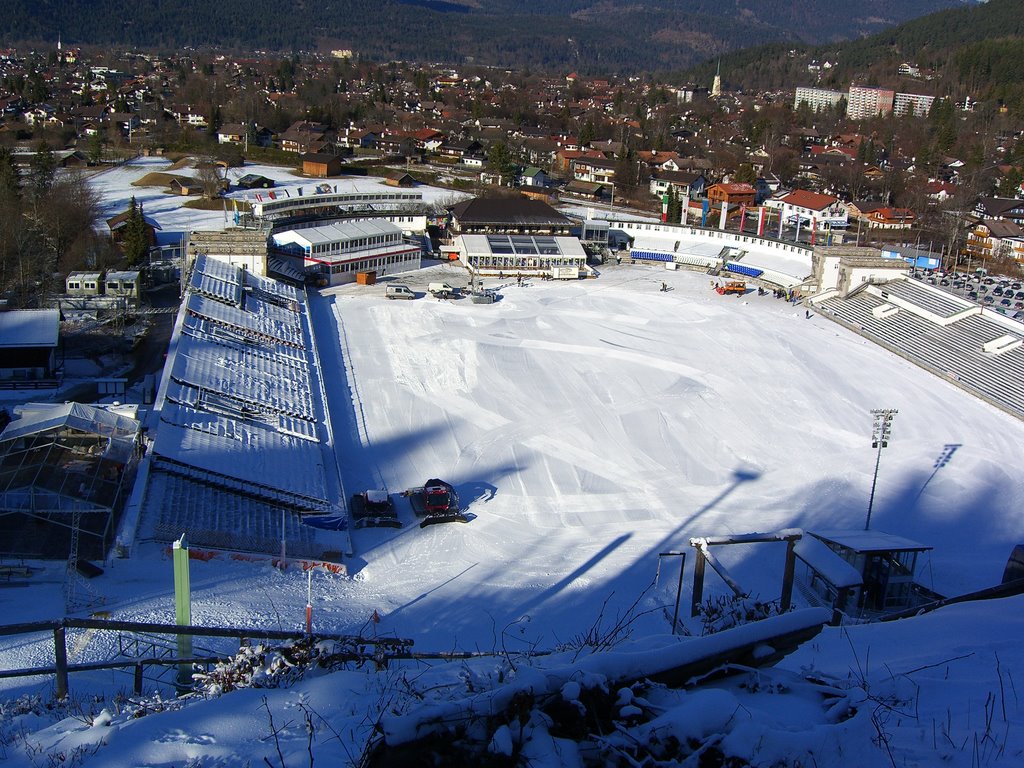 Stadion von oben by Peter Wunder